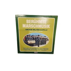 Beruhmte Marschmusik LP‎ Record Grosse Militar Kapelle Rudolf Urbanec